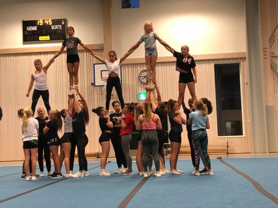 Da er første trening etter sommerferien godt i gang for FAME